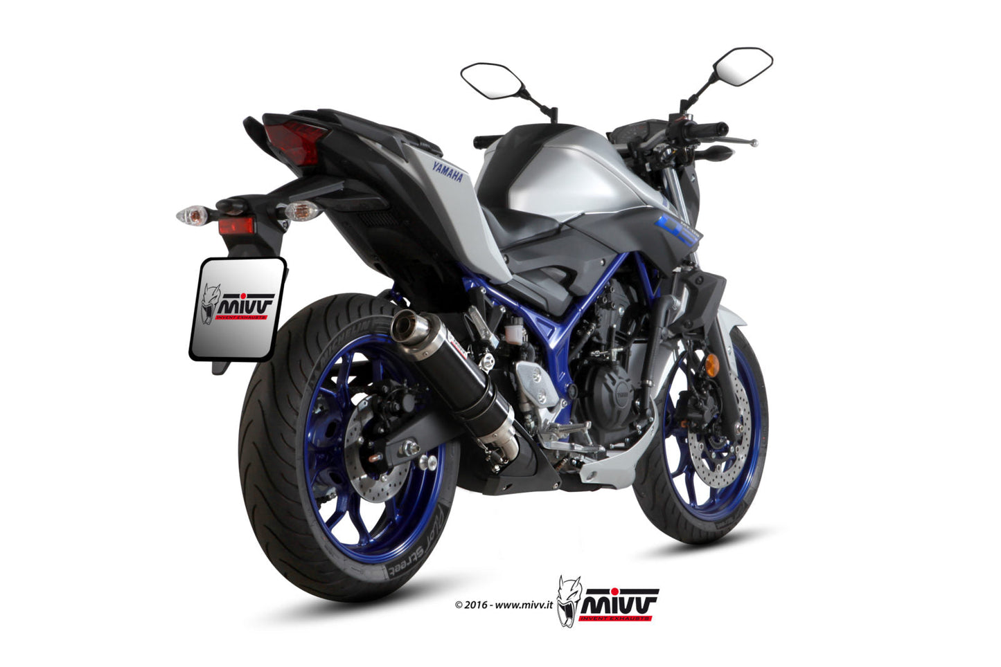 MIVV Y.055 YAMAHA MT-03 (2016 - ) Slip On Exhaust "GP" (Carbon; approved) – Accessories in the 2WheelsHero Motorcycle Aftermarket Accessories and Parts Online Shop