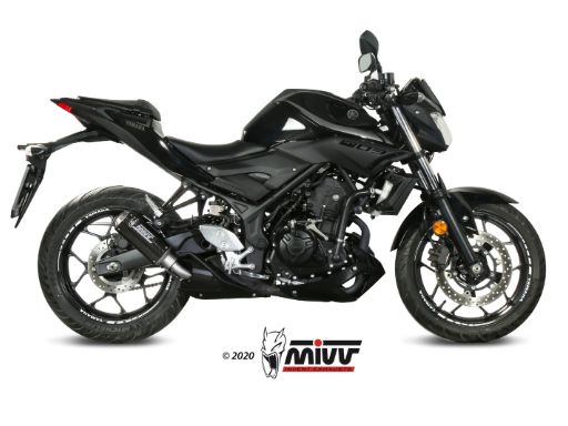 MIVV Y.055 YAMAHA MT-03 (2016 - ) Slip On Exhaust "MK3" (Carbon; not approved) – Accessories in the 2WheelsHero Motorcycle Aftermarket Accessories and Parts Online Shop