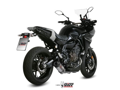 MIVV Y.058 YAMAHA TRACER 7 / 700 / GT (2016 - ) Full System Exhaust "OVAL" (Titanium+ Carbon Cap; approved) – Accessories in the 2WheelsHero Motorcycle Aftermarket Accessories and Parts Online Shop