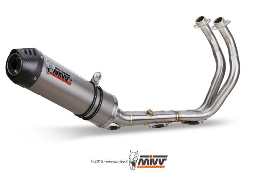 MIVV Y.058 YAMAHA TRACER 7 / 700 / GT (2016 - ) Full System Exhaust "OVAL" (Titanium+ Carbon Cap; approved) – Accessories in the 2WheelsHero Motorcycle Aftermarket Accessories and Parts Online Shop