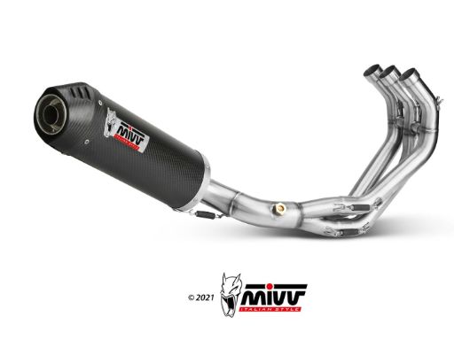 MIVV Y.042 YAMAHA MT-09 / SP / FZ-09 (2013 - 2020) Full System Exhaust "OVAL" (Carbon + Carbon Cap; approved) – Accessories in the 2WheelsHero Motorcycle Aftermarket Accessories and Parts Online Shop
