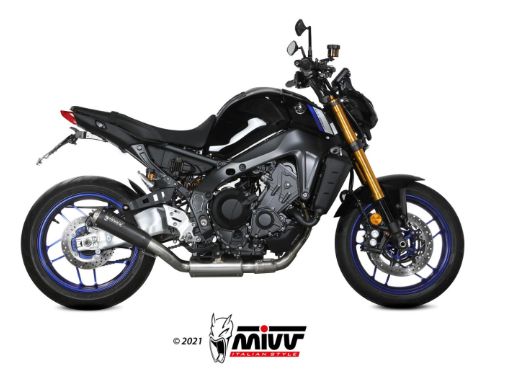 MIVV Y.066 YAMAHA MT-09 / SP / FZ-09 (2021 - 2023 ) Full System high Exhaust "X-M1" (Black; approved) – Accessories in the 2WheelsHero Motorcycle Aftermarket Accessories and Parts Online Shop