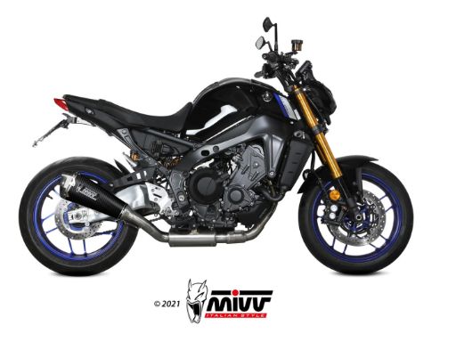 MIVV Y.066 YAMAHA MT-09 / SP / FZ-09 (2021 - 2023 ) Full System high Exhaust "DELTA RACE" (Carbon; approved) – Accessories in the 2WheelsHero Motorcycle Aftermarket Accessories and Parts Online Shop