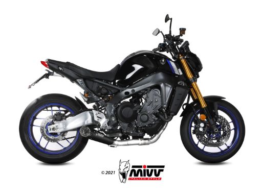 MIVV Y.068 YAMAHA MT-09 / SP / FZ-09 (2021 - 2023 ) Full System Exhaust "X-M5" (Black; not approved) – Accessories in the 2WheelsHero Motorcycle Aftermarket Accessories and Parts Online Shop