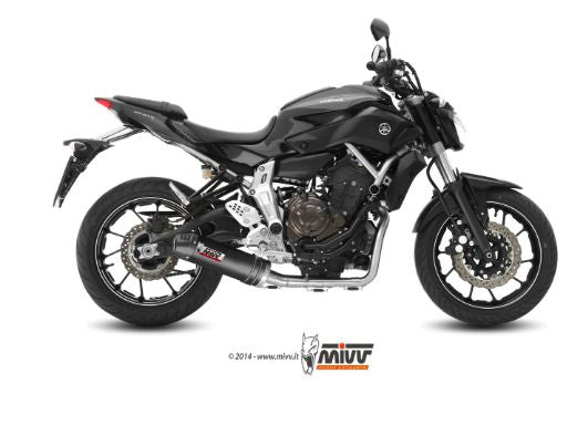 MIVV Y.044 YAMAHA MT-07 / FZ-07 (2014 - ) Full System Exhaust "OVAL" (Carbon + Carbon Cap; not approved) – Accessories in the 2WheelsHero Motorcycle Aftermarket Accessories and Parts Online Shop