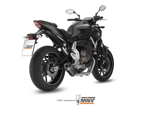 MIVV Y.044 YAMAHA MT-07 / FZ-07 (2014 - ) Full System Exhaust "OVAL" (Carbon + Carbon Cap; not approved) – Accessories in the 2WheelsHero Motorcycle Aftermarket Accessories and Parts Online Shop