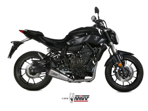 MIVV Y.044 YAMAHA MT-07 / FZ-07 (2014 - 2020) Full System Exhaust "DELTA RACE" (Stainless Steel; approved) – Accessories in the 2WheelsHero Motorcycle Aftermarket Accessories and Parts Online Shop