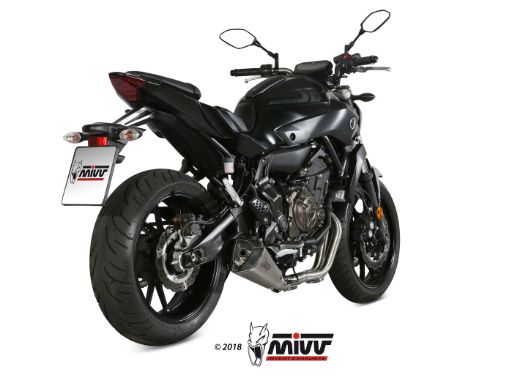 MIVV Y.044 YAMAHA MT-07 / FZ-07 (2014 - 2020) Full System Exhaust "DELTA RACE" (Stainless Steel; approved) – Accessories in the 2WheelsHero Motorcycle Aftermarket Accessories and Parts Online Shop
