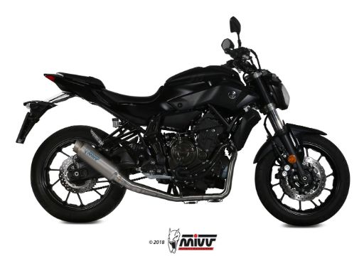 MIVV Y.045 YAMAHA MT-07 / FZ-07 (2014 - ) Full System High Exhaust "GP Pro" (Titanium; approved) – Accessories in the 2WheelsHero Motorcycle Aftermarket Accessories and Parts Online Shop