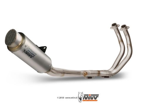 MIVV Y.045 YAMAHA MT-07 / FZ-07 (2014 - ) Full System High Exhaust "GP Pro" (Titanium; approved) – Accessories in the 2WheelsHero Motorcycle Aftermarket Accessories and Parts Online Shop