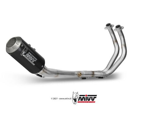 MIVV Y.045 YAMAHA MT-07 / FZ-07 (2014 - ) Full System High Exhaust "MK3" (Carbon; not approved) – Accessories in the 2WheelsHero Motorcycle Aftermarket Accessories and Parts Online Shop