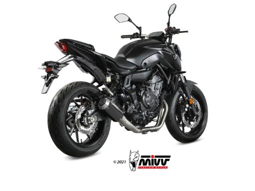 MIVV Y.045 YAMAHA MT-07 / FZ-07 (2014 - ) Full System High Exhaust "MK3" (Carbon; not approved) – Accessories in the 2WheelsHero Motorcycle Aftermarket Accessories and Parts Online Shop