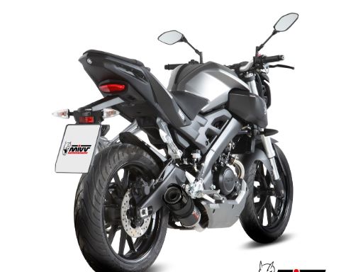 MIVV Y.047 YAMAHA MT-125 / YZF R125 (2014 - 2019) Full System Exhaust "GP" (Carbon + Cap; approved) – Accessories in the 2WheelsHero Motorcycle Aftermarket Accessories and Parts Online Shop