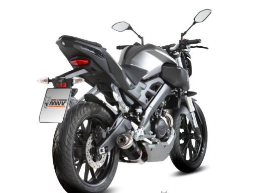MIVV Y.047 YAMAHA MT-125 / YZF R125 (2014 - 2019) Full System Exhaust "GP" ( Black; approved) – Accessories in the 2WheelsHero Motorcycle Aftermarket Accessories and Parts Online Shop