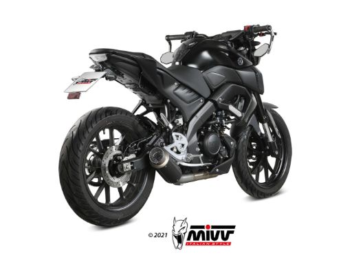 MIVV Y.067 YAMAHA MT-125 / YZF R125 (2020 - ) Full System Exhaust "GP Pro" (Black; approved) – Accessories in the 2WheelsHero Motorcycle Aftermarket Accessories and Parts Online Shop