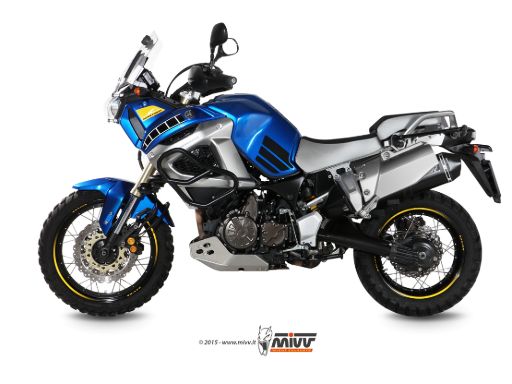 MIVV Y.034 YAMAHA XT 1200 Z SUPERTENERE (2010 - 2020) Slip On Exhaust "SPEED EDGE" (Black; approved) – Accessories in the 2WheelsHero Motorcycle Aftermarket Accessories and Parts Online Shop