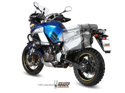 MIVV Y.034 YAMAHA XT 1200 Z SUPERTENERE (2010 - 2020) Slip On Exhaust "SPEED EDGE" (Black; approved) – Accessories in the 2WheelsHero Motorcycle Aftermarket Accessories and Parts Online Shop