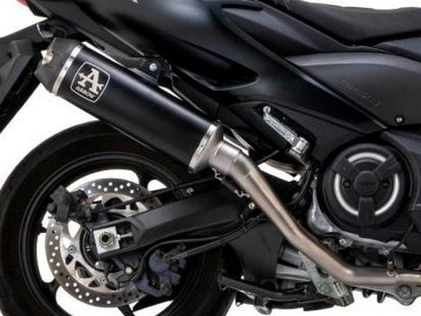 ARROW 73521PKNW Yamaha TMAX 530 (2017+) Titanium Full Exhaust System "Competition Evo Indy Race" (racing) – Accessories in the 2WheelsHero Motorcycle Aftermarket Accessories and Parts Online Shop