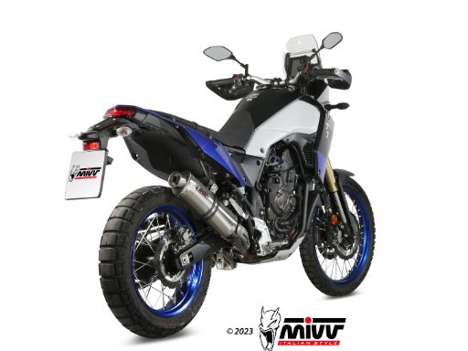 MIVV Y.064 YAMAHA TENERE' 700 (2019 - ) SLIP-ON Exhaust "OVAL" (Titanium ; approved) – Accessories in the 2WheelsHero Motorcycle Aftermarket Accessories and Parts Online Shop