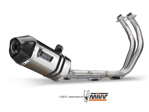MIVV Y.058 YAMAHA TRACER 7 / 700 / GT (2016 - ) Full System Exhaust "SPEED EDGE" (Stainless Steel; approved) – Accessories in the 2WheelsHero Motorcycle Aftermarket Accessories and Parts Online Shop