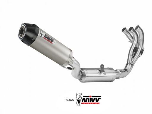 MIVV Y.069 YAMAHA TRACER 9 / GT / GT+ (2021 - ) Full System Exhaust "OVAL" (Titanium+ Carbon Cap; approved) – Accessories in the 2WheelsHero Motorcycle Aftermarket Accessories and Parts Online Shop