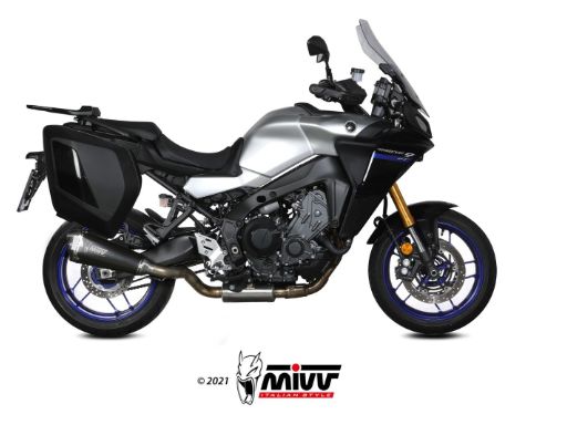 MIVV Y.069 YAMAHA TRACER 9 / GT / GT+ (2021 - ) Full System Exhaust "DELTA RACE" (Black; approved) – Accessories in the 2WheelsHero Motorcycle Aftermarket Accessories and Parts Online Shop