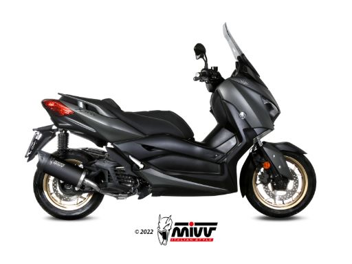 MIVV MV.YA.0007 YAMAHA X-MAX 125 (2021 -) Full System Exhaust "MOVER" (Black; approved) – Accessories in the 2WheelsHero Motorcycle Aftermarket Accessories and Parts Online Shop