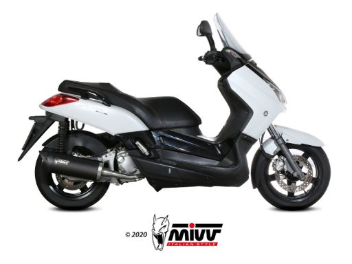 MIVV MV.YA.0005 YAMAHA X-MAX 400 (2013 - 2016) Slip On Exhaust "MOVER" (Black; approved) – Accessories in the 2WheelsHero Motorcycle Aftermarket Accessories and Parts Online Shop