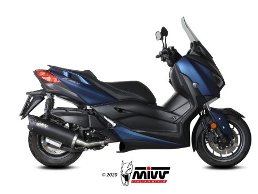 MIVV MV.YA.0004 YAMAHA X-MAX 400 (2017 - 2020) Slip On Exhaust "MOVER" (Black; approved) – Accessories in the 2WheelsHero Motorcycle Aftermarket Accessories and Parts Online Shop