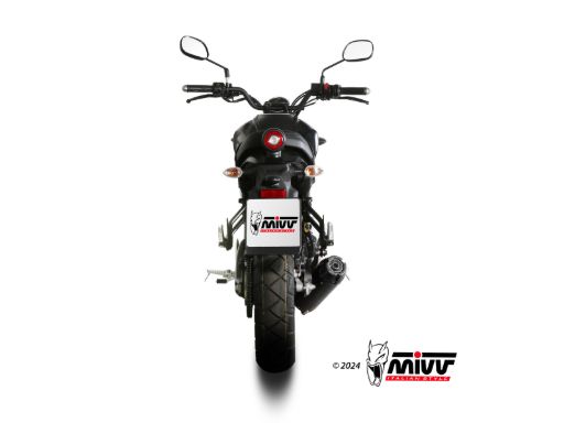 MIVV Y.075 YAMAHA XSR 125 (2022 -) Full System Exhaust "HR-1" (LONG CARBON BACKPLATE; approved) – Accessories in the 2WheelsHero Motorcycle Aftermarket Accessories and Parts Online Shop