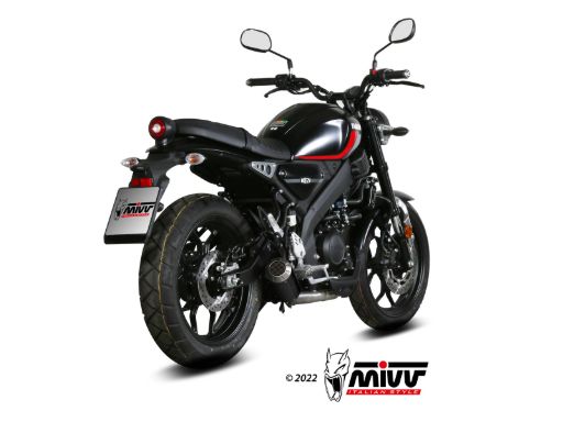 MIVV Y.075 YAMAHA XSR 125 (2022 -) Full System Exhaust "MK3" (Black; not approved) – Accessories in the 2WheelsHero Motorcycle Aftermarket Accessories and Parts Online Shop