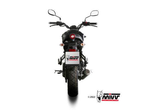 MIVV Y.075 YAMAHA XSR 125 (2022 -) Full System Exhaust "MK3" (Black; not approved) – Accessories in the 2WheelsHero Motorcycle Aftermarket Accessories and Parts Online Shop