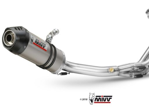 MIVV Y.054 YAMAHA XSR 900 (2016 - 2020) Full System Exhaust "OVAL" (Titanium+ Carbon Cap; approved) – Accessories in the 2WheelsHero Motorcycle Aftermarket Accessories and Parts Online Shop