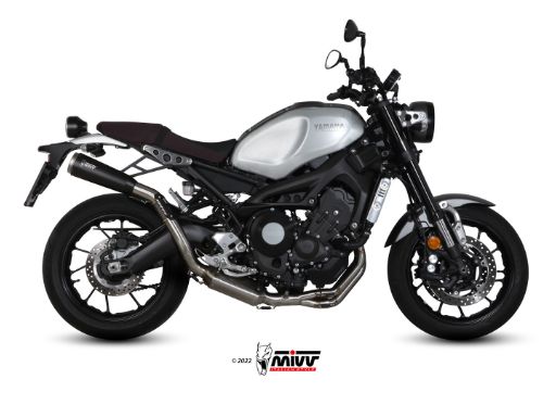 MIVV Y.056 YAMAHA XSR 900 (2016 - 2020) Full System High Exhaust "GHIBLI" (Black; approved) – Accessories in the 2WheelsHero Motorcycle Aftermarket Accessories and Parts Online Shop