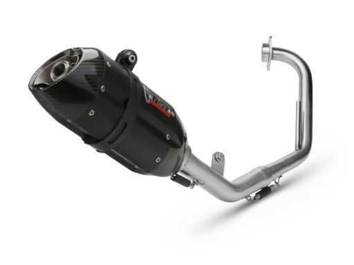 MIVV Y.030 YAMAHA YZF R125 (2008 - 2013) Full System Exhaust "SUONO" (Black; approved) – Accessories in the 2WheelsHero Motorcycle Aftermarket Accessories and Parts Online Shop