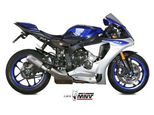 MIVV Y.050 YAMAHA YZF 1000 R1 (2015 - 2022) SLIP-ON Exhaust "MK3" (Stainless Steel; approved) – Accessories in the 2WheelsHero Motorcycle Aftermarket Accessories and Parts Online Shop