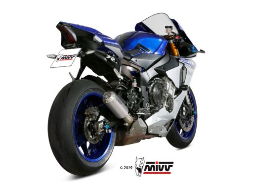 MIVV Y.050 YAMAHA YZF 1000 R1 (2015 - 2022) SLIP-ON Exhaust "MK3" (Stainless Steel; approved) – Accessories in the 2WheelsHero Motorcycle Aftermarket Accessories and Parts Online Shop