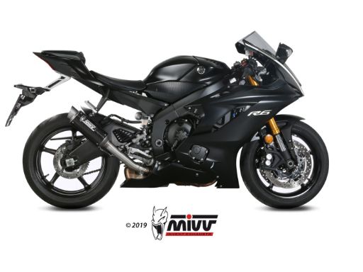 MIVV Y.063 YAMAHA YZF 600 R6 (2017 - 2021) SLIP-ON high Exhaust "GP PRO" (Carbon; approved) – Accessories in the 2WheelsHero Motorcycle Aftermarket Accessories and Parts Online Shop