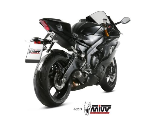 MIVV Y.063 YAMAHA YZF 600 R6 (2017 - 2021) SLIP-ON Exhaust "MK3" (Carbon; approved) – Accessories in the 2WheelsHero Motorcycle Aftermarket Accessories and Parts Online Shop