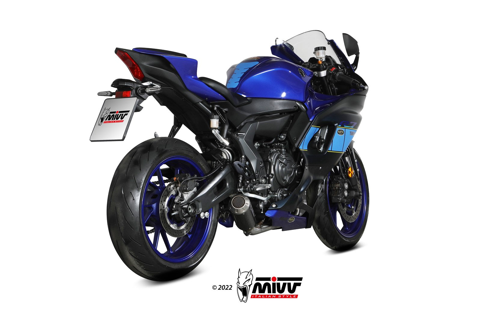 MIVV Y.072 YAMAHA R7 (2022 -) Full System Exhaust "MK3" (Carbon; approved) – Accessories in the 2WheelsHero Motorcycle Aftermarket Accessories and Parts Online Shop