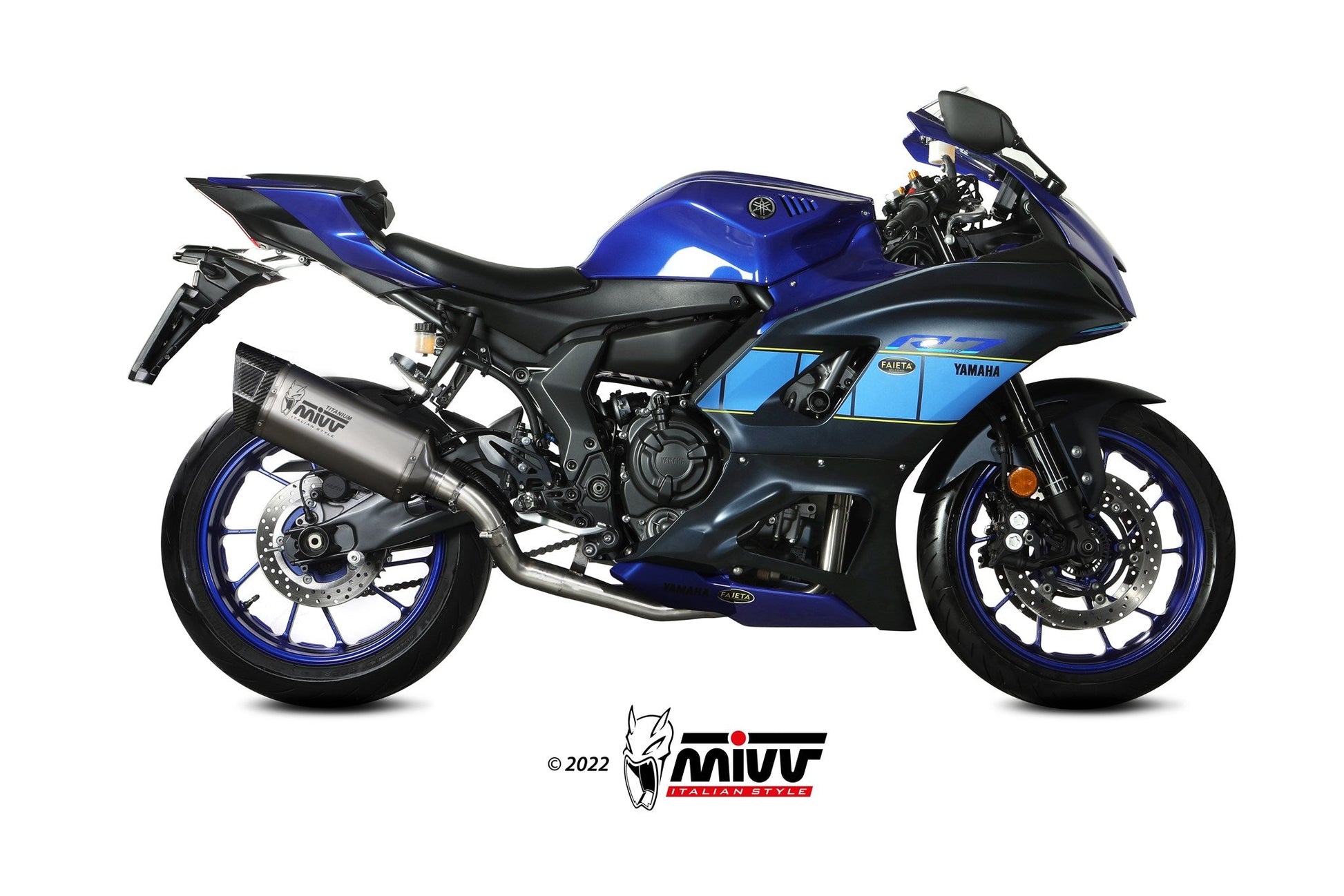 MIVV X.YA.0012 YAMAHA R7 (2022 -) Full System High Exhaust "Full System" (Stainless Steel; approved) – Accessories in the 2WheelsHero Motorcycle Aftermarket Accessories and Parts Online Shop
