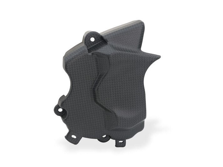 ZA281 - CNC RACING Ducati Hypermotard 698 Mono (2024+) Carbon Front Sprocket Cover – Accessories in the Motodeal Motorcycle Aftermarket Accessories and Parts Online Shop