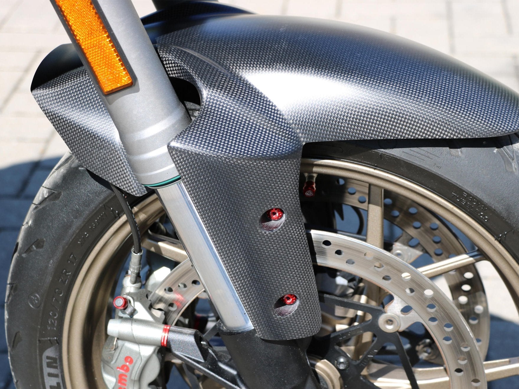 KV446 - CNC RACING Ducati Hypermotard / Multistrada Front Mudguard Screws – Accessories in the Motodeal Motorcycle Aftermarket Accessories and Parts Online Shop