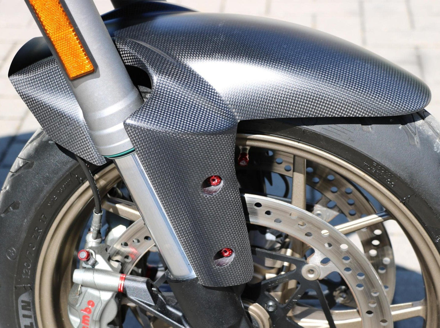 KV446 - CNC RACING Ducati Hypermotard / Multistrada Front Mudguard Screws – Accessories in the Motodeal Motorcycle Aftermarket Accessories and Parts Online Shop