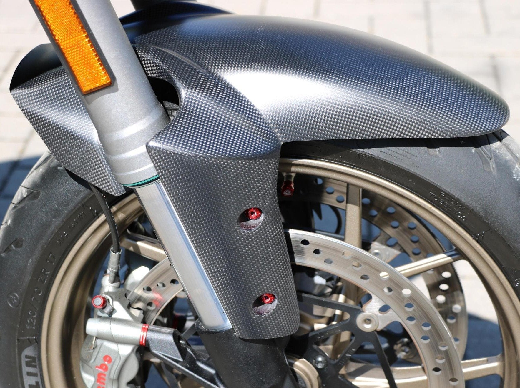 KV446 - CNC RACING Ducati Hypermotard / Multistrada Front Mudguard Screws – Accessories in the Motodeal Motorcycle Aftermarket Accessories and Parts Online Shop