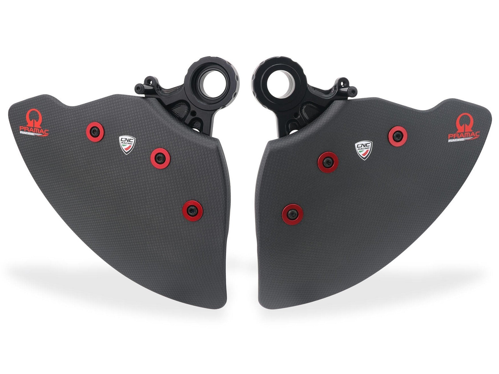 CNC RACING ZA751PR Ducati Multistrada V4 (2022+) Carbon Front Brake Cooling System (Pramac Edition) – Accessories in the Motodeal Motorcycle Aftermarket Accessories and Parts Online Shop