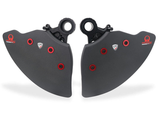 CNC RACING ZA751PR Ducati Multistrada V4 (2022+) Carbon Front Brake Cooling System (Pramac Edition) – Accessories in the Motodeal Motorcycle Aftermarket Accessories and Parts Online Shop