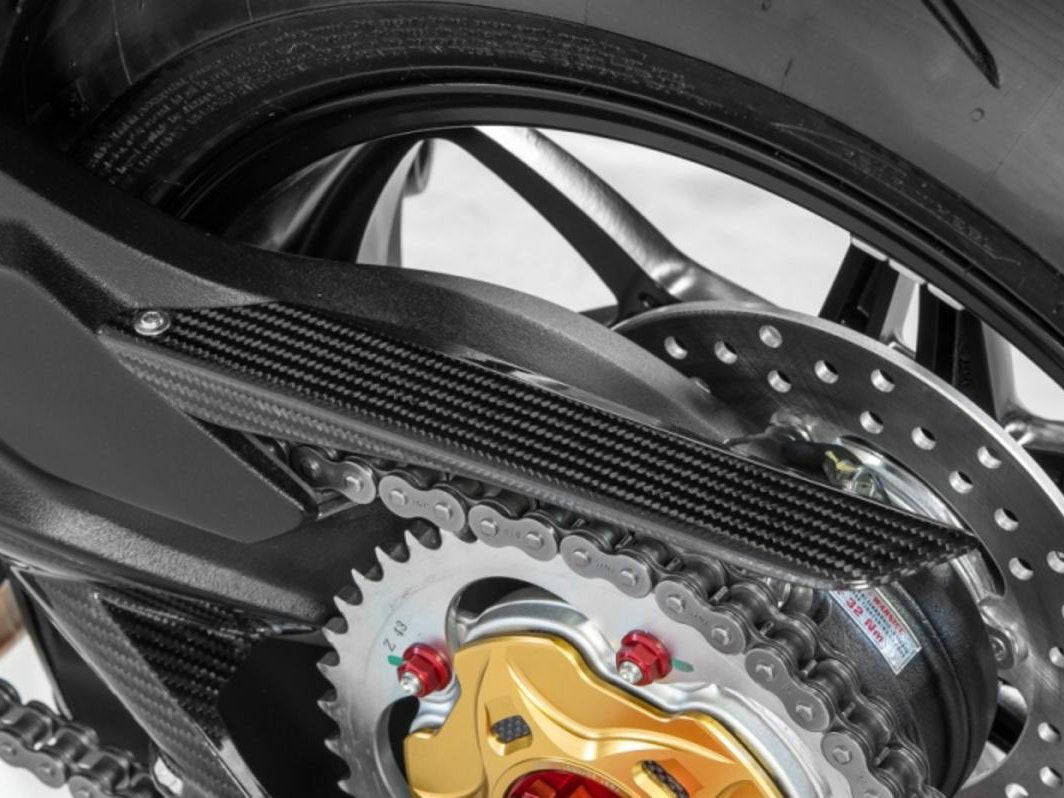 ZA834 - CNC RACING MV Agusta Carbon Upper Chain Guard – Accessories in the Motodeal Motorcycle Aftermarket Accessories and Parts Online Shop