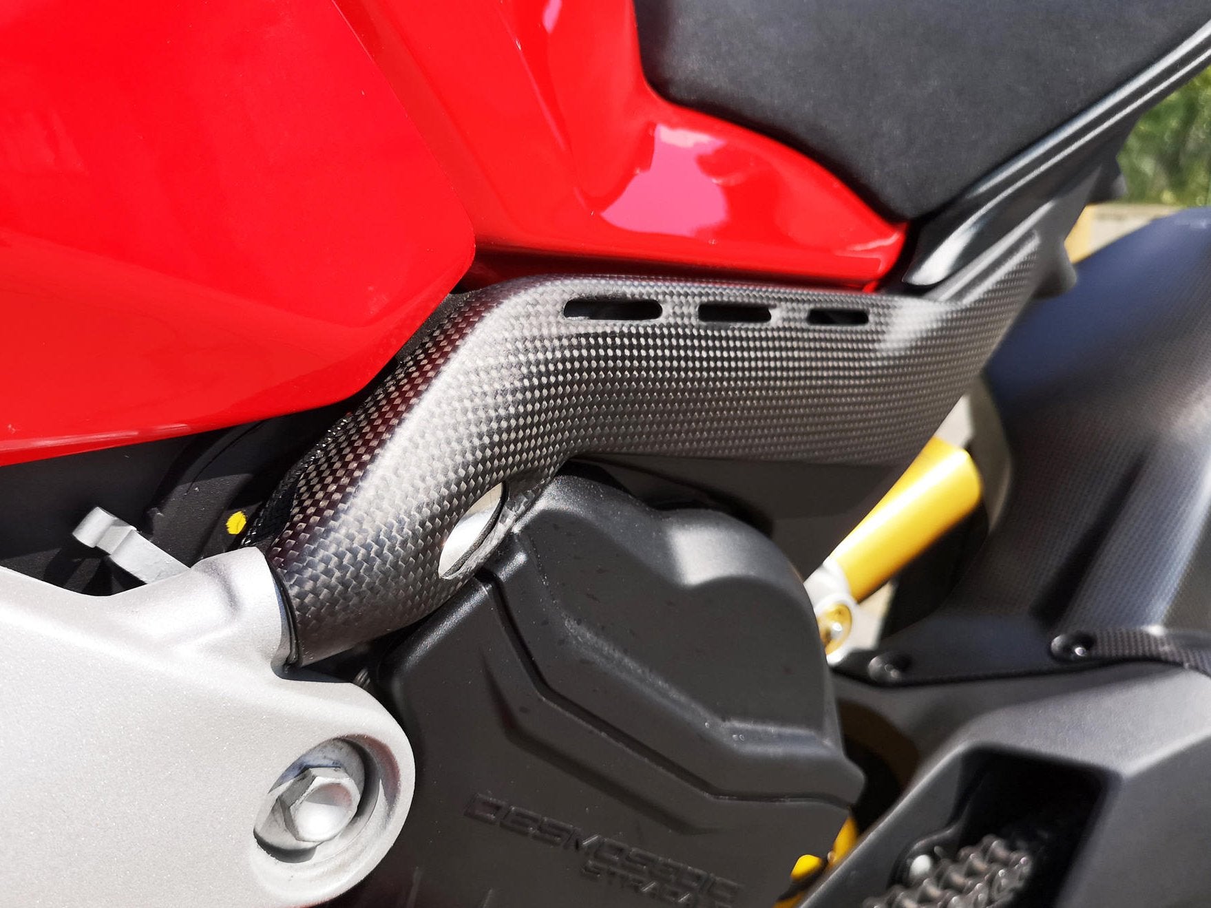 ZA863 - CNC RACING Ducati Panigale V4 (18/24) Carbon Rear Subframe Covers (under seat) – Accessories in the Motodeal Motorcycle Aftermarket Accessories and Parts Online Shop