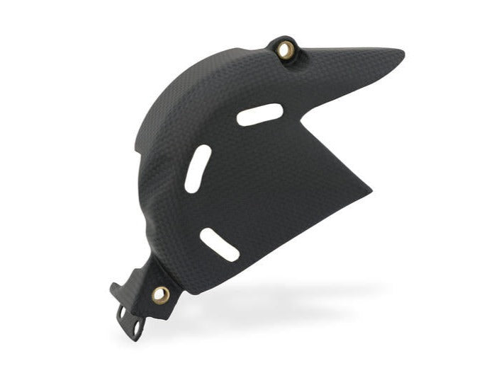ZA870 - CNC RACING Ducati Panigale V4 / Streetfighter V4 (18/24) Carbon Front Sprocket Cover – Accessories in the Motodeal Motorcycle Aftermarket Accessories and Parts Online Shop